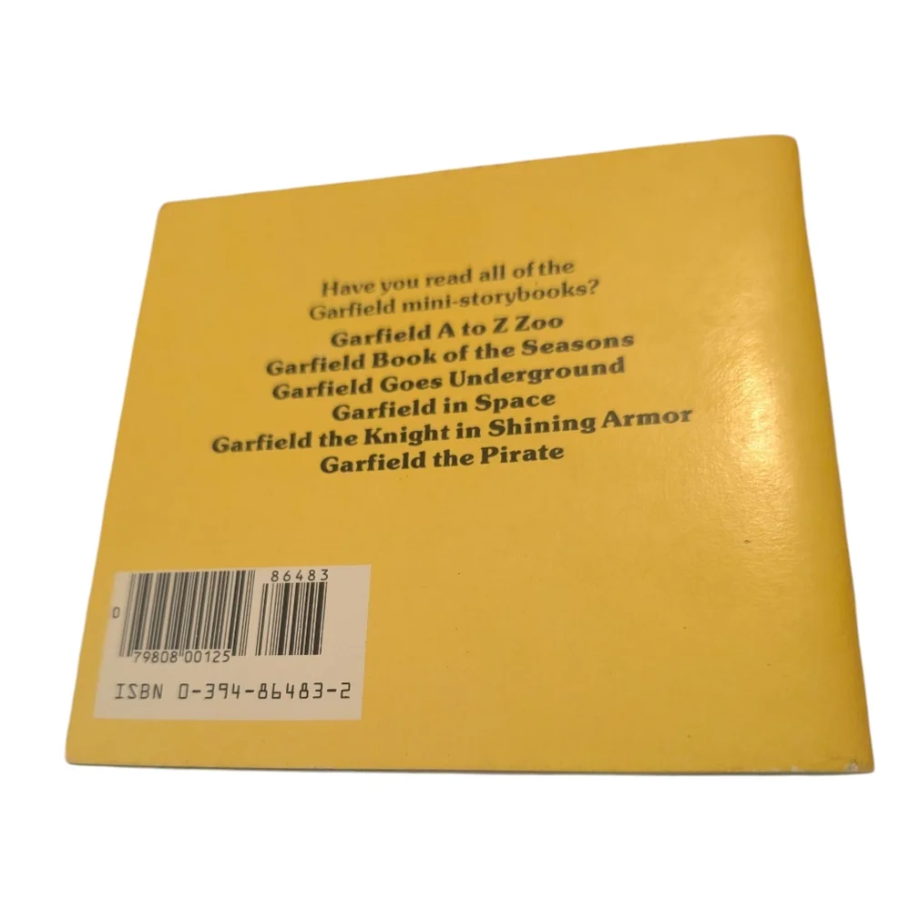Garfield A to Z Zoo Small Paperback Book Jim Davis‎ Random House 1984